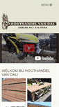 Mobile Screenshot of houthandelvandal.nl